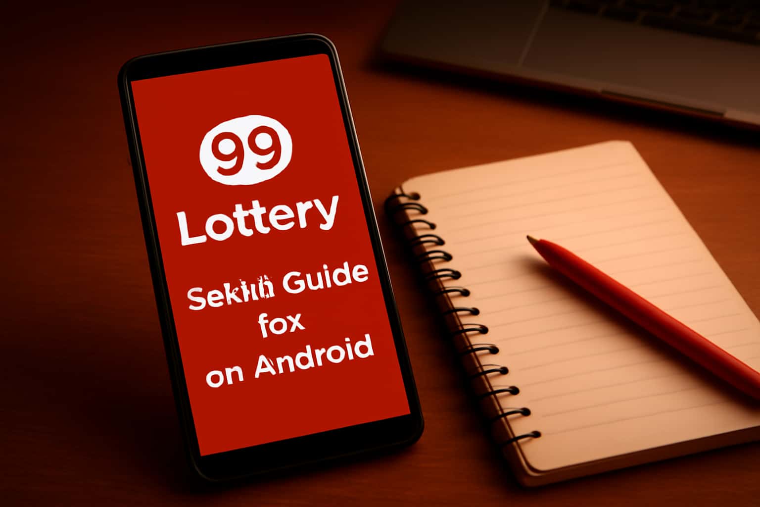 Informative image about the Setup Guide for 99 Lottery on Android.