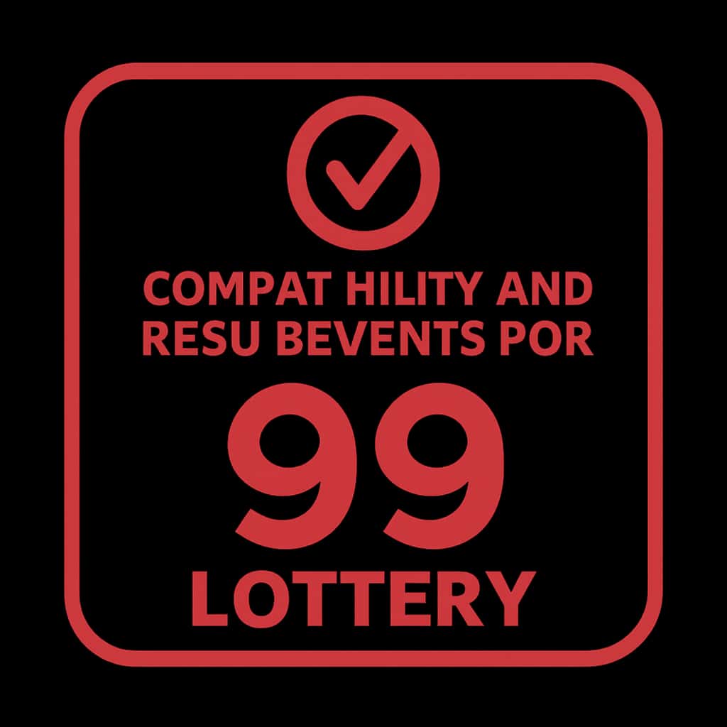 Badge icon for Compatibility and Requirements for 99 Lottery.