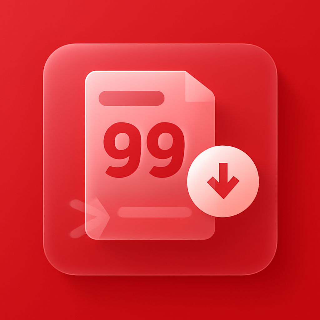 An educational diagram illustrating the installation steps for 99 Lottery on iOS.