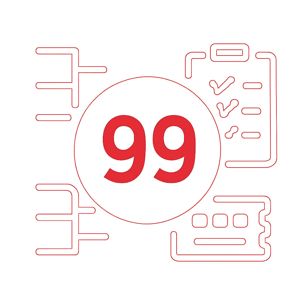 Icon representing the guidelines for 99 Lottery Requirements.