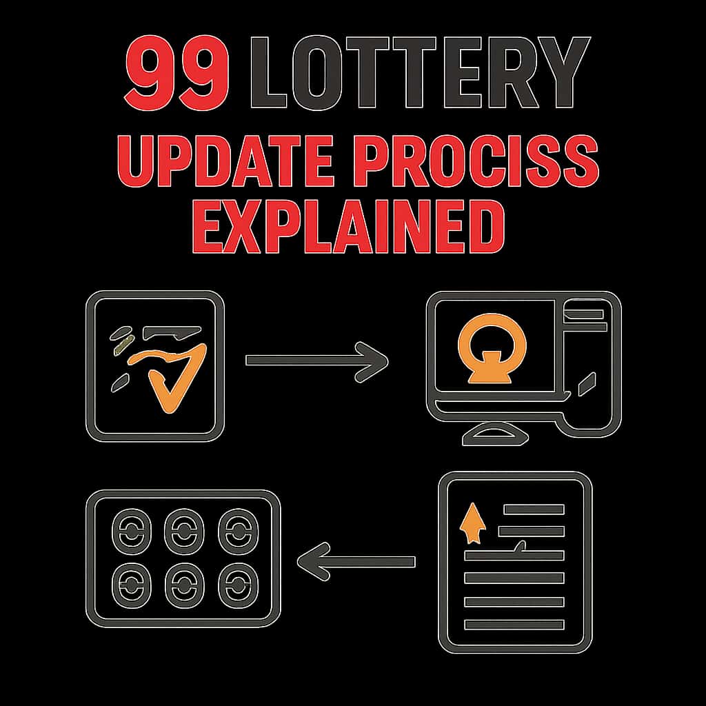Diagram illustrating the update process for 99 Lottery.