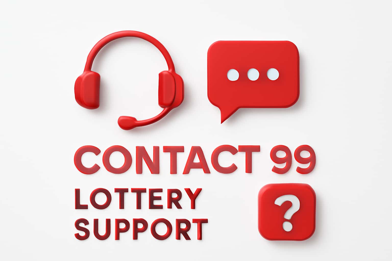 Contact 99 Lottery Support Interface